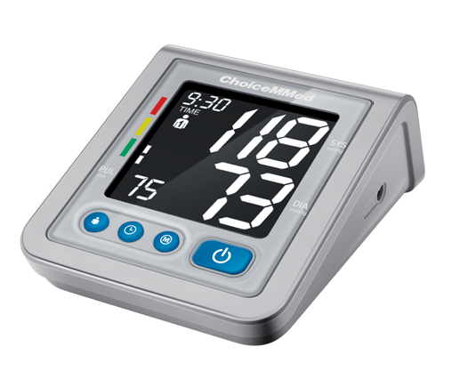 CHOICEMMED Wrist Blood Pressure Monitor - BP Cuff Meter with Display - -  Mibest Store